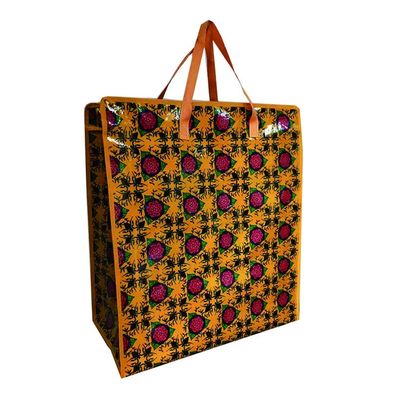 Ekologicznie przyjazne Matte Laminated Woven Bags Shopping Tote Pp Woven Bags Drukowanie CMYK