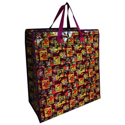 Ekologicznie przyjazne Matte Laminated Woven Bags Shopping Tote Pp Woven Bags Drukowanie CMYK