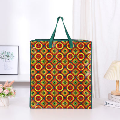135gm PP Woven Shopping Bag z 2 plastikowymi zamki na trwałe