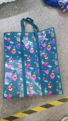 Konfigurowalne i Wodoodporne Składane Torby na Zakupy Wielokrotnego Użytku dla Ekologicznych Kupujących