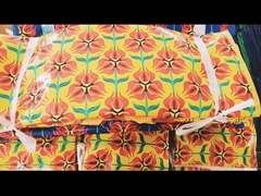 Nienasycony torebki z logo z drukiem CMYK